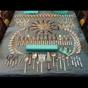 RARE Tiffany Century Sterling Silver Flatware Set
